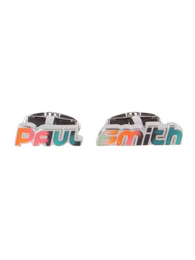 logo cuff links silver - PAUL SMITH - BALAAN 1