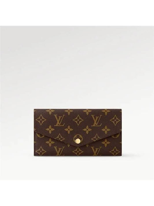 Monogram Sarah Long Wallet Brown - LOUIS VUITTON - BALAAN 2