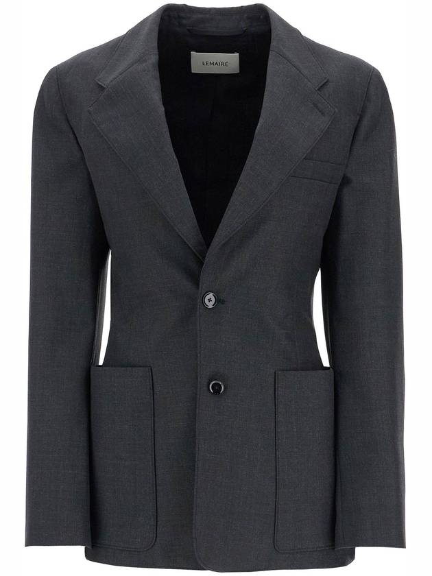 Single breasted tailored blazer JA1048LF414 - LEMAIRE - BALAAN 2