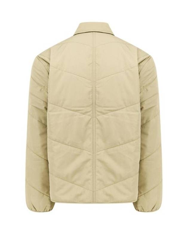 Quilted Nylon Frontal Logo Patch Jacket Canvas - MAISON KITSUNE - BALAAN 3