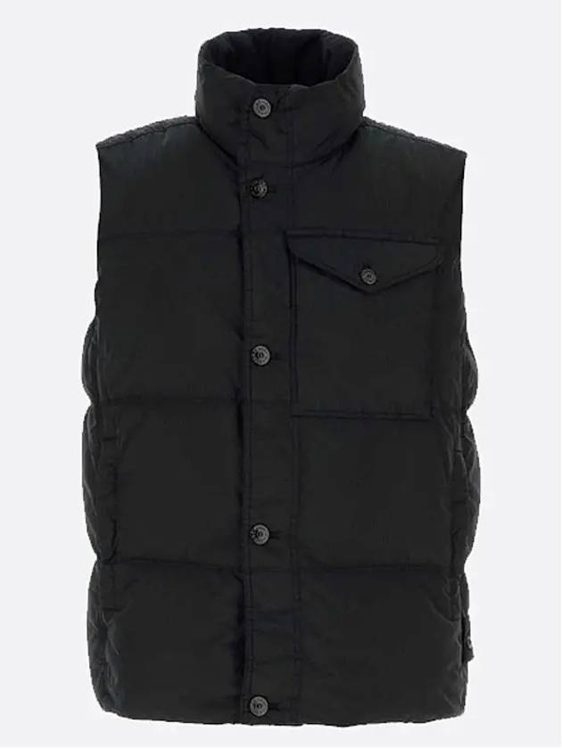 Crinkle Reps R-NY Down Vest Black - STONE ISLAND - BALAAN 2