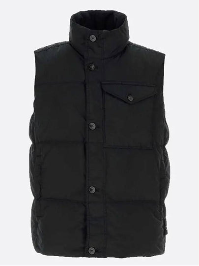 Crinkle Reps R-NY Down Vest Black - STONE ISLAND - BALAAN 2