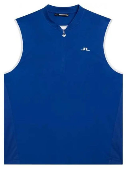 Walker Back Logo Vest Sodalite Blue - J.LINDEBERG - BALAAN 2