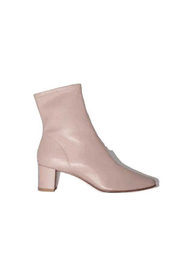 Sofia Nappa Leather Chelsea Boots Taupe - BY FAR - BALAAN 1