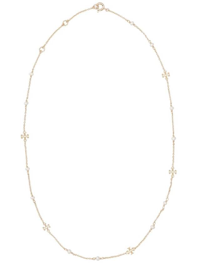 Kira Pearl Necklace Gold - TORY BURCH - BALAAN 4