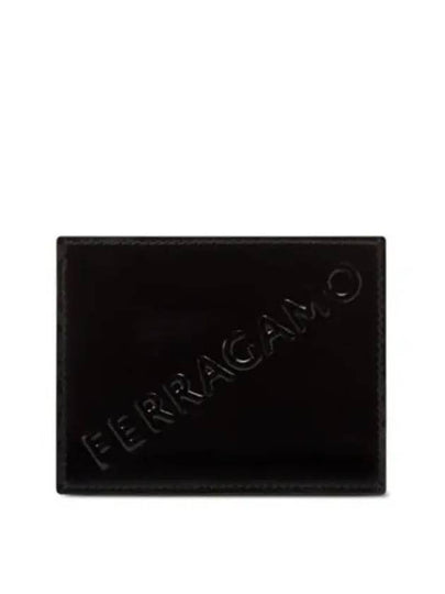 3D Signature Card Wallet Black - SALVATORE FERRAGAMO - BALAAN 2