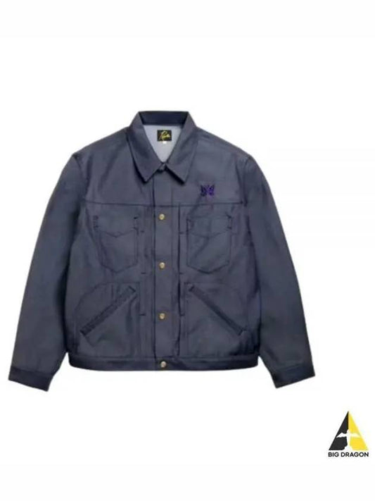 24 Penny Jean Jacket Navy OT186 - NEEDLES - BALAAN 1