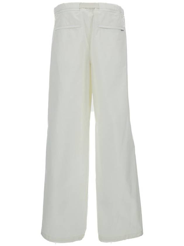 Straight Pants J47KA0214J45039106 White - JIL SANDER - BALAAN 3