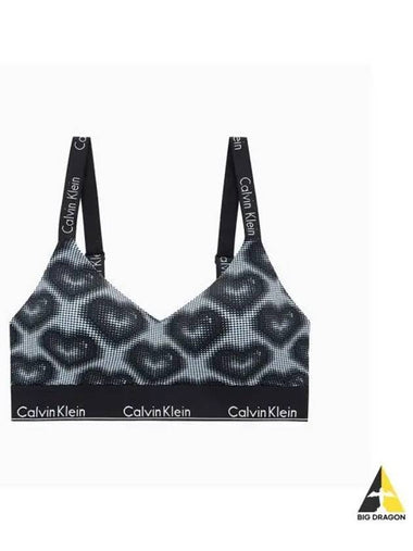 UNDERWEAR Women s Modern Cotton VDAY Bralette QF7802LNP - CALVIN KLEIN - BALAAN 1