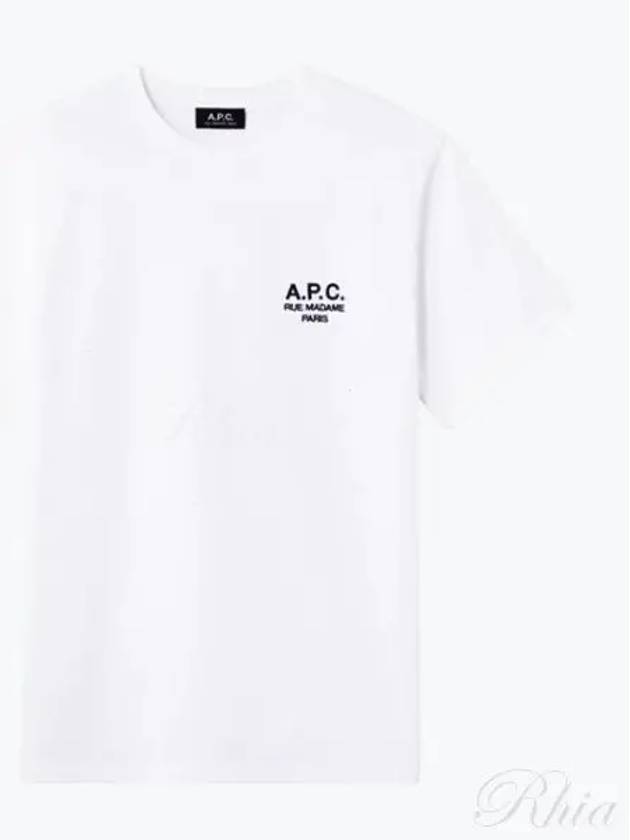 Raymond Short Sleeve T-shirt White - A.P.C. - BALAAN 2