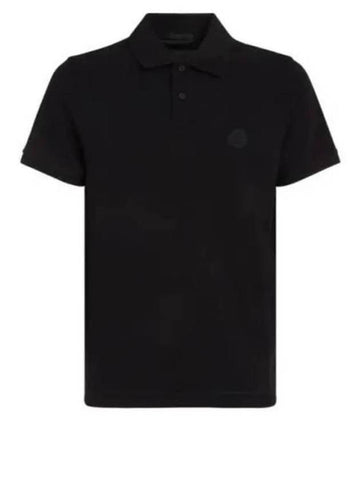 Polo T shirt 8A00011 84556 999 Black - MONCLER - BALAAN 1