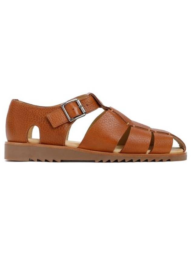 Pacific Buckle Gladiator Sandals Brown - PARABOOT - BALAAN 3