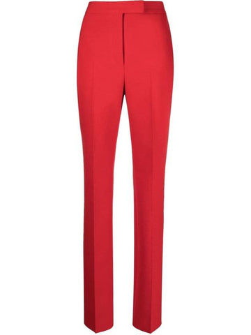 Ferragamo Trousers Red - SALVATORE FERRAGAMO - BALAAN 1