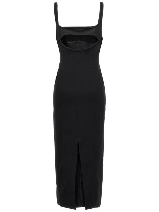 Midi One Piece N10HW605001 Black - HELMUT LANG - BALAAN 3