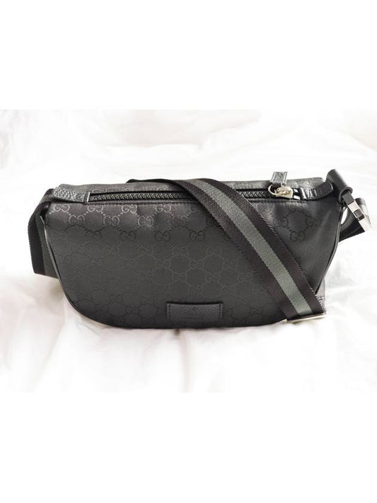 GG Fabric Waist Bag Black - GUCCI - BALAAN 2