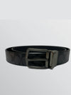 Debossed signature leather reversible belt - COACH - BALAAN 7