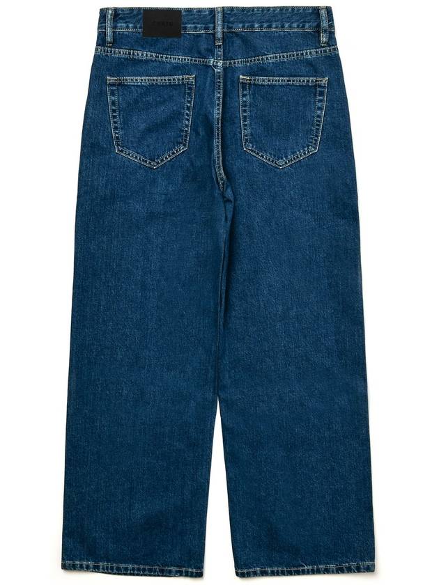 Wide Denim Jeans Blue - C WEAR BY THE GENIUS - BALAAN 5