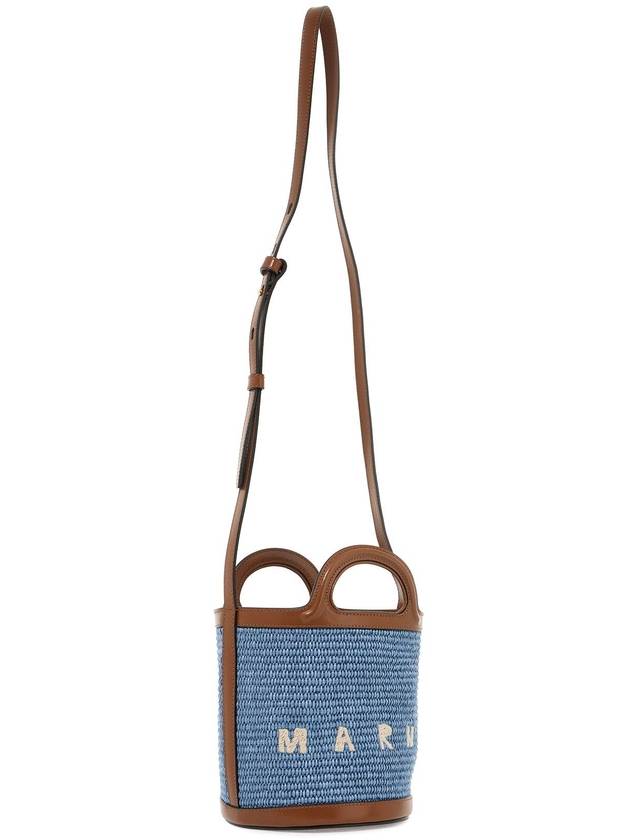 Tropicalia Small Bucket Bag Brown - MARNI - BALAAN 4