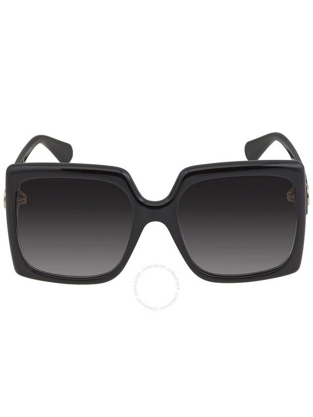 Eyewear Interlocking G Oversized Frame Sunglasses GG0876S001 - GUCCI - BALAAN 2