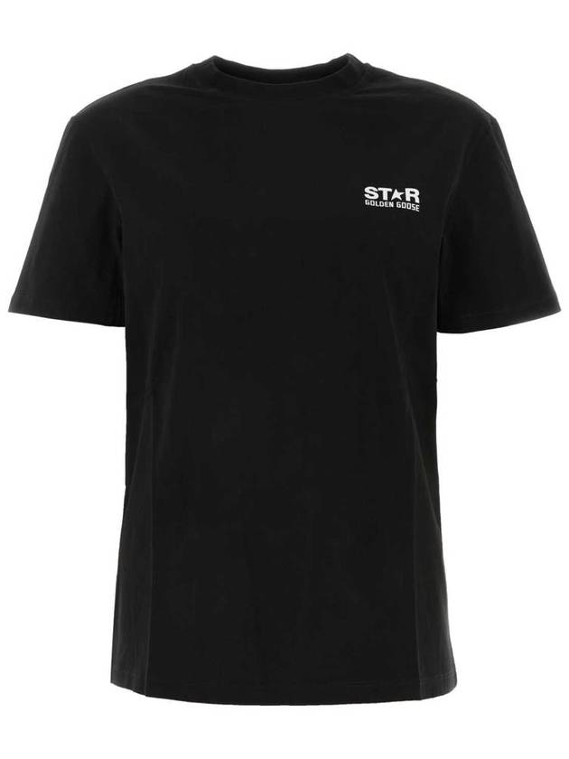 Back Big Star Short Sleeve T-Shirt Black - GOLDEN GOOSE - BALAAN 2