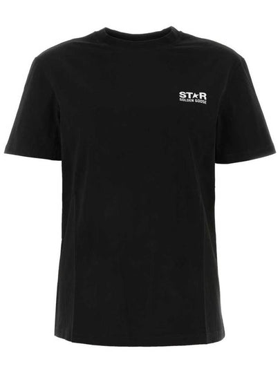 Back Big Star Short Sleeve T-Shirt Black - GOLDEN GOOSE - BALAAN 2