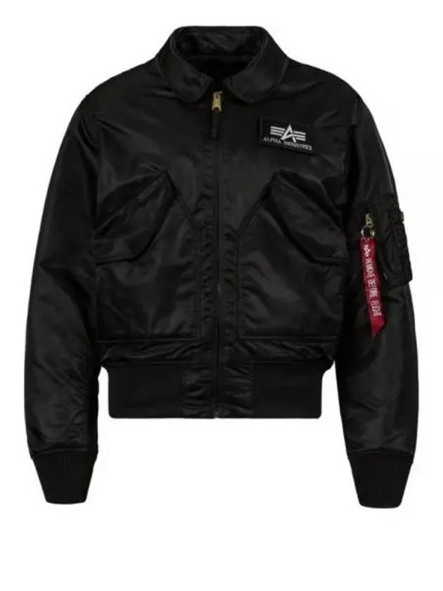 CWU 45P Bomber Jacket Black - ALPHA INDUSTRIES - BALAAN 2