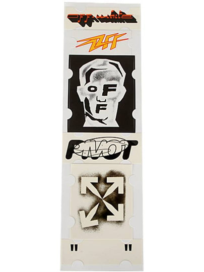 Graphic Sticker Set White - OFF WHITE - BALAAN 2