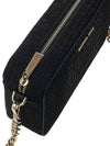 Jet Set Medium Crocodile Embossed Leather Cross Bag Black - MICHAEL KORS - BALAAN 9