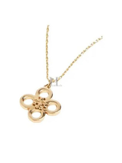 Kira Clover Pendant Necklace Gold - TORY BURCH - BALAAN 2