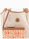 Nalani Canvas Tote Bag Beige - MONCLER - BALAAN 6