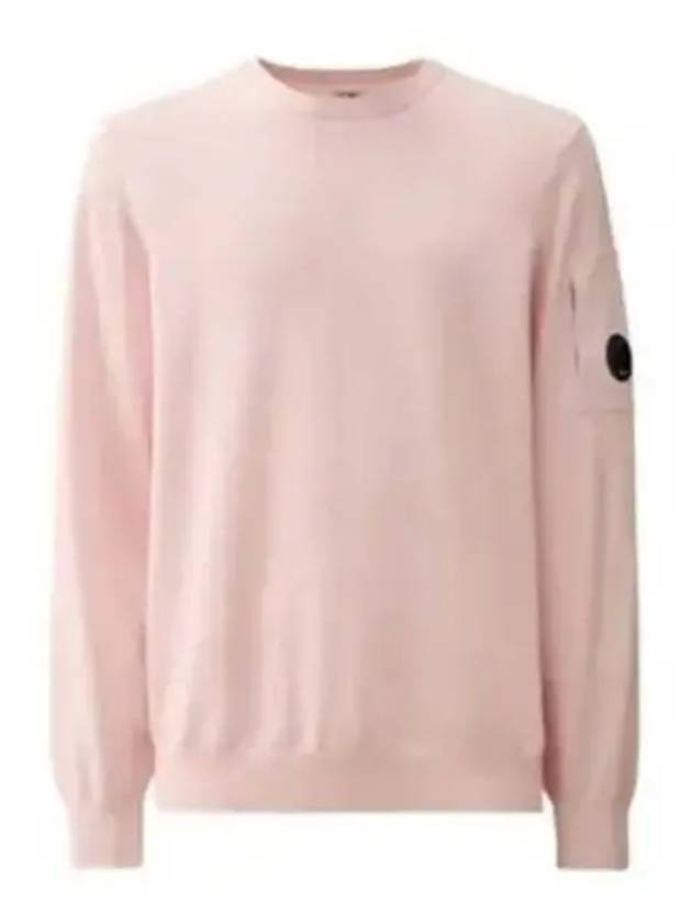 Cotton Crepe Knit Top Pink - CP COMPANY - BALAAN 2