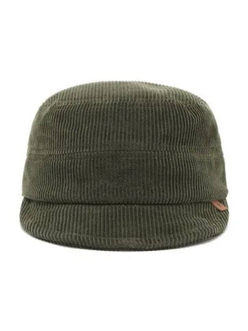 Corduroy Riding Short Cap S24FUFCC64 Khaki - SNOW PEAK - BALAAN 1