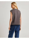 AU Australia V neck knit vest ST1G0550 Charcoal WOMENS AU12 - STUSSY - BALAAN 2