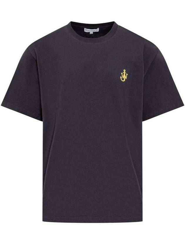 JW Anderson Anchor Embroid Tee - JW ANDERSON - BALAAN 1