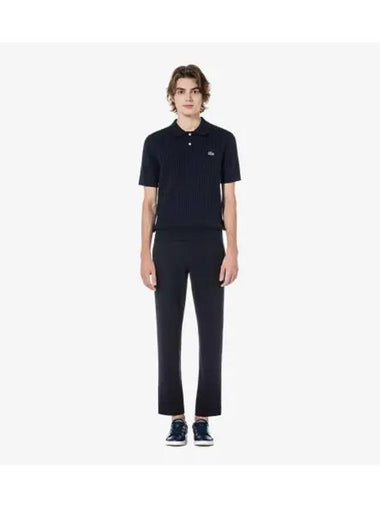 Men s Jersey Slacks Navy - LACOSTE - BALAAN 1