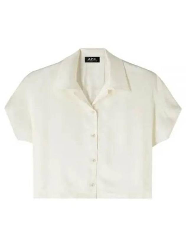 Miley Short Sleeve Shirt White - A.P.C. - BALAAN 2