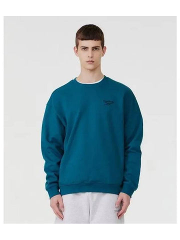 Core Logo Sweatshirt Green - REEBOK - BALAAN 1