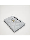 Card wallet holder light blue gold AP0213 - CHANEL - BALAAN 7