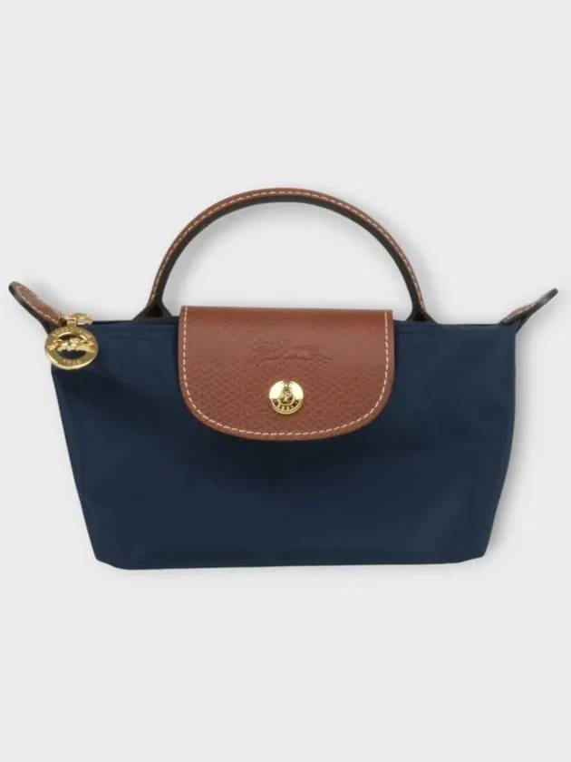 Le Pliage Original Pouch Bag Navy - LONGCHAMP - BALAAN 3