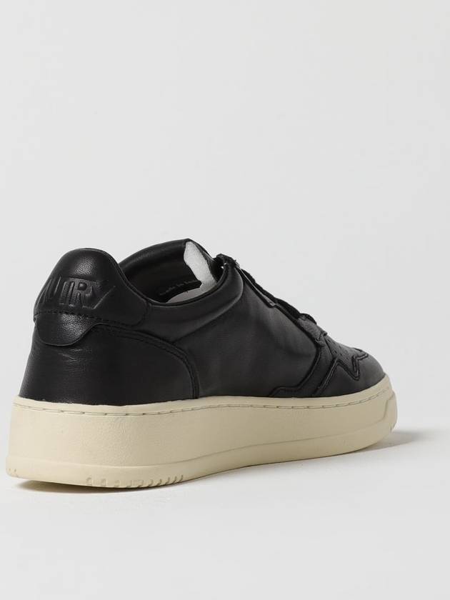 Medalist Low Top Sneaker in Super-Soft Black Nappa - AUTRY - BALAAN 4