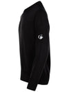 Lens Wappen Sweatshirt Black - CP COMPANY - BALAAN 4