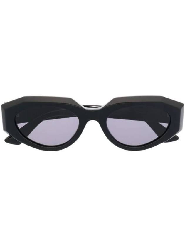 Eyewear Cat's Eye Sunglasses Grey Black - BOTTEGA VENETA - BALAAN 1