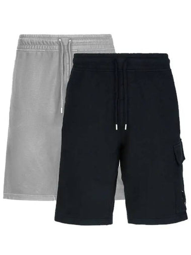 Pants Lightweight Cargo Shorts 12CMSB021A 002246G Black Gray - CP COMPANY - BALAAN 1