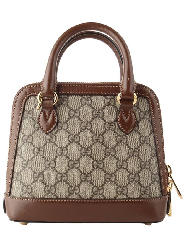 640716 GG Supreme 1955 Horsebit Top Handle Mini Cross Bag34336 - GUCCI - BALAAN 3