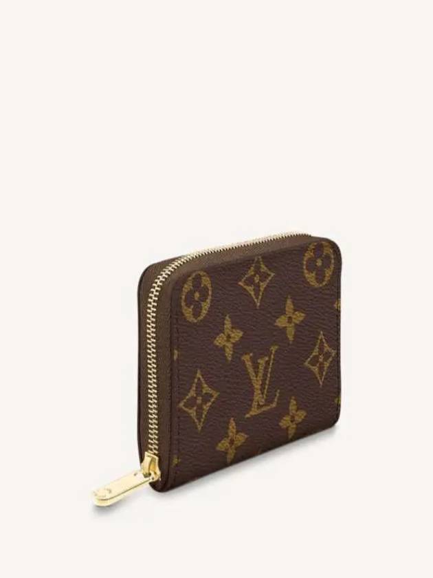 Monogram Zippy Coin Purse Card Wallet Brown - LOUIS VUITTON - BALAAN.