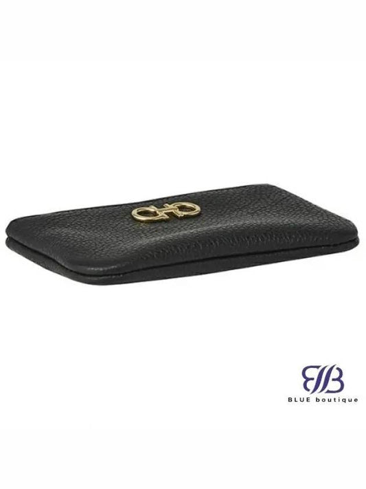 Gancini Coin Wallet Black - SALVATORE FERRAGAMO - BALAAN 2