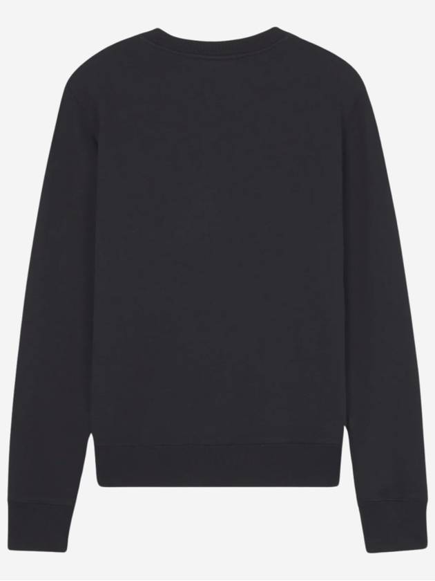 Fox Head Patch Regular Sweatshirt Black - MAISON KITSUNE - BALAAN 3