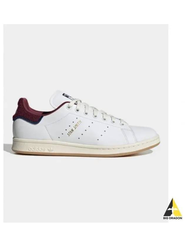 Stan Smith low-top sneakers white burgundy - ADIDAS - BALAAN 2