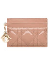 Lady Freesia 5 Slot Card Wallet Pink - DIOR - BALAAN 1