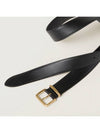 Leather Belt Black - MIU MIU - BALAAN.